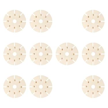 Imagem de Esquirla Kumihimo disco pulseira pulseira de trança fazendo diy diâmetro 8cm pulseira de madeira placa de trança disco