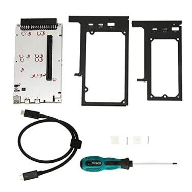 Imagem de EBTOOLS Estação de ancoragem para placa gráfica, suporte adaptador de placa de vídeo externa TH3P4G3, base de placa de vídeo independente com fonte de alimentação ATX SFX Flex, para laptop