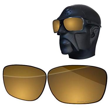 Imagem de Ensky Lentes de reposição HardyShield para óculos de sol Oakley Turbine OO9263, Auburn Gold - Estampa polarizada, 0