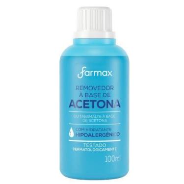 Imagem de Removedor De Esmaltes Com Acetona 100Ml - Farmax