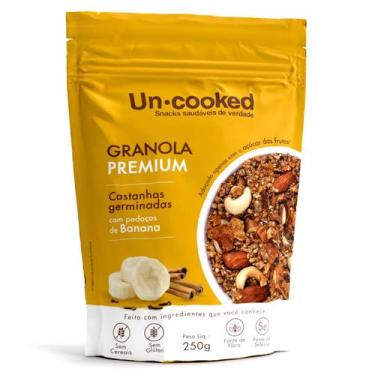 Imagem de Granola Premium Castanhas Germinadas e Banana 250g Uncooked - Sem avei