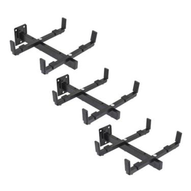 Imagem de Suporte para Forno microondas Ajustável Brasforma SBR3.4 Preto 3 Unida