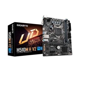 Imagem de Placa Mãe GIGABYTE H510M H V2 V1.0 Intel LGA 1200 MATX DDR4