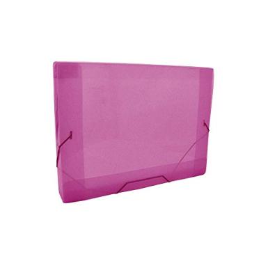 Imagem de DAC - Pasta Aba Elástica 1/2 Ofício (MINI) Lombo 2 cm Rosa - Não compatível com folhas A4