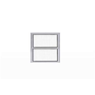 Imagem de Basculante 0,40 x 0,40 alumínio branco - Alfa Esquadrias, Único