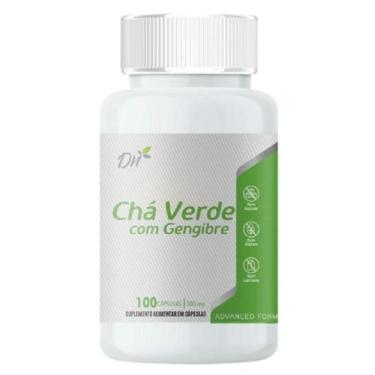 Imagem de Chá Verde com Gengibre 500mg 100 cápsulas - DENATURE