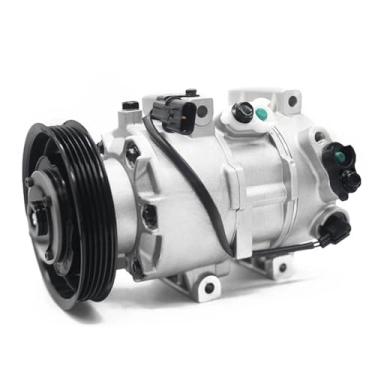 Imagem de Compressor de ar condicionado AC adequado para KIA RIO III UB/adequado para Hyundai Accent DVE12 97701-1R300 977011W600 977011R100 97701-1R100 977011R300 97701-1W600