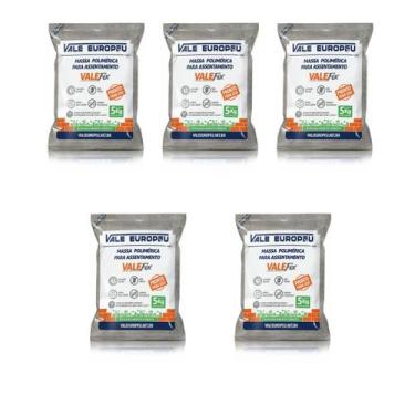 Imagem de Kit 5 Massa Polimérica (Embalagem De 5 Kg) Blocos e Tijolos - VALEFIX