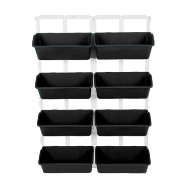 Imagem de Plantador de Jardim Vertical, Plantador de Parede Planta de Flores Montada na Parede Pendurada Plantador de Parede de Canteiros de Flores para Plantas Internas para Varanda de