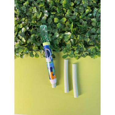 Imagem de Borracha Retrátil Astronauta C/ Refil BD-L9203 - Daiso, Verde