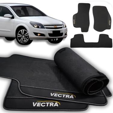 Imagem de Tapete Borracha Para Vectra 2006 2007 2008 2009 2010 2011 Proteção do Carpete