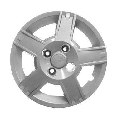 Imagem de Calota Aro Grid 14 Ford Fiesta 08/10 Prata Grid 014Cbptau.