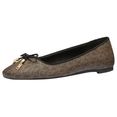 Imagem de Michael Kors Mocassim feminino alpargata, Marrom, 40