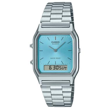 Imagem de Relógio CASIO VINTAGE unissex analógico AQ-230A-2A1MQYDF