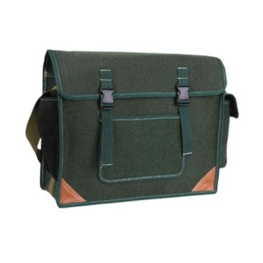Imagem de Ｂｅｓｇａ Saco de equipamentos de bolsa de ferramentas eletricistas Fácil de transportar bolsas de engrenagem Sacala de esteira para várias ferramentas Uso, Verde Escuro
