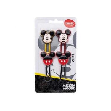 Imagem de Clips Molin Mickey 50mm Com 04un