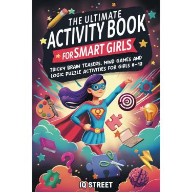 Imagem de Livro de atividades Curious Press The Ultimate para meninas de 8 a 12 anos