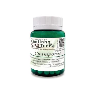 Imagem de Kit Capsula Champorus Agaricus 250Mg - 2 Potes