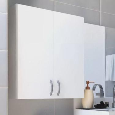 Imagem de Armário de Banheiro Suspenso 2 Portas Arya Branco