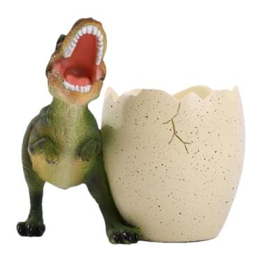 Imagem de Porta-lápis de dinossauro para mesa, porta-canetas para caneca de dinossauro |Acessórios decorativos para organizador de mesa - Organizadores de bonitos da moda, organizador de armazenamento d