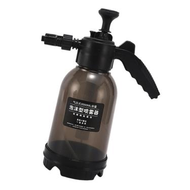 Imagem de IEUDNS Pulverizador de espuma de carros Ferramenta de lavagem de carro Durabilidade Multifuncional 2L Pulverizador manual de espuma para gramado para o, Preto Cinza