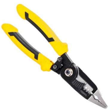 Imagem de Alicate Universal Força Dupla 8 Polegadas Multifuncional Aço Carbono