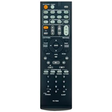 Imagem de Comandante de controle remoto de substituição RC-765M compatível com receptores A/V Onkyo TX-SR608 TXSR608 Home Theater