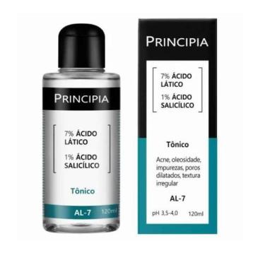 Imagem de Tônico 7% Ácido Lático + 1% Ácido Salicílico Principia Skincare AL-7 c