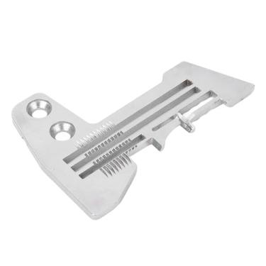 Imagem de Máquina de Overlock Industrial Partes 3 Pastas Placa de Agulha Substituição, Aço Inoxidável Overlock Severlock Máquina de Costura Peças Compatíveis para Costura Comércio Doméstico Costura de Costura