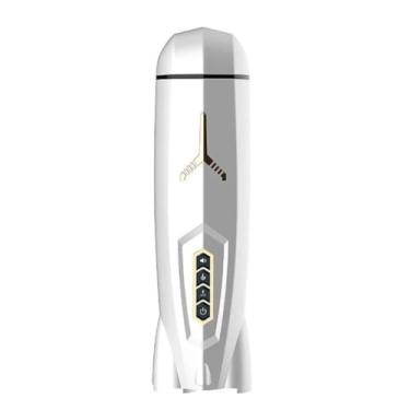 Imagem de Masturbador Lanterna Space 10 Modos De Sobe E Desce Com Função De Aquecimento E Voz Máximo Prazer [BRANCO]