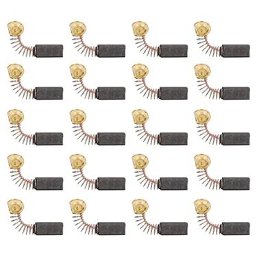 Imagem de 20 PCS Escovas de Carbono, Substituição Escova de Carbono Elétrica para Perfuração Manual, Broca Elétrica, Moedor de ângulo, Soprador, Misturador