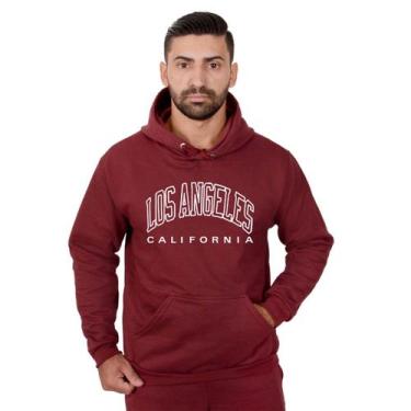 Imagem de Blusa De Moletom Masculina Básica Com Capuz Moda Casual Esportiva Mode