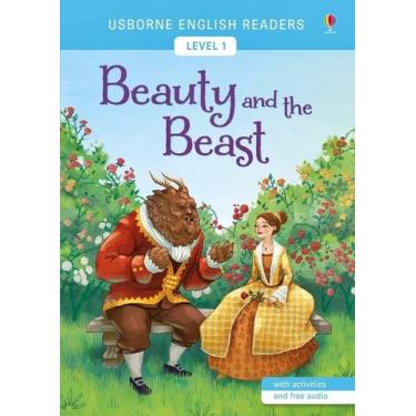 Imagem de Beauty And The Beast - Usborne English Readers - Level 1 - Book With A