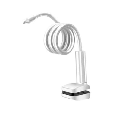 Imagem de BaotyJie Suporte de montagem de clipe flexível Planejada de câmera multifuncional Easy Instalação para o quarto da sala de estar em casa quarto ao ar livre, 1.1m Branco