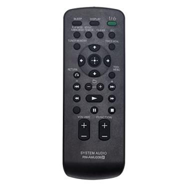 Imagem de ALLIMITY Controle remoto de substituição RM-AMU009 compatível com o sistema de componentes Sony Mini HiFi SS-EC78 SS-EC68iS SS-EC68i MHC-EC909iP MHC-EC79i CMT-LX20i MHC-EC69i MHC-EC99i CMT-BX50BTi