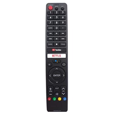 Imagem de Gorilla babo Controle remoto universal compatível com Sharp GB346WJSA 4T-C70BK2UD 4TC70BK2UD com controle remoto Google Assistant TV