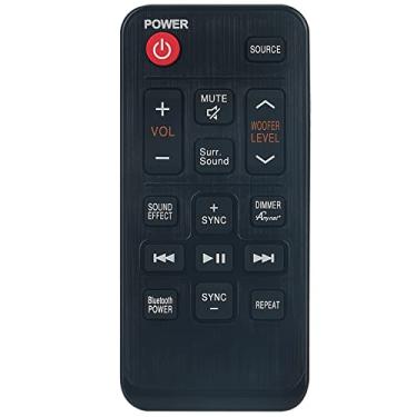 Imagem de AH59-02615A substituição de controle remoto para Samsung SoundStand HW-HM60C/ZA HW-H600/ZA HW-HM60/ZA HW-HM60 HW-HM60C HW-H600 HW-H610 HHW-H610/UX HHW-H610/EN HHW-H610/ZA Barra de som F