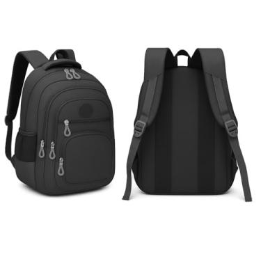 Imagem de Gen?rico Bolsa Leve resistente Feminina Moderna em tactel Estilosa Escola Faculdade Trabalho Viagem Academia Grande Espa?osa Confort?vel Dur?vel Qualidade Vers?til Unisex