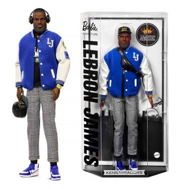 Imagem de Boneco Ken Barbie Signature Lebron James Kenbassadors HRM33 - Mattel