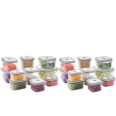 Imagem de Conjunto De Potes Herméticos De Plástico Electrolux - 20 Unidades