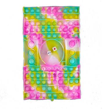 Imagem de Tabuleiro Big Pop It Silicone Sensorial Anti Stress