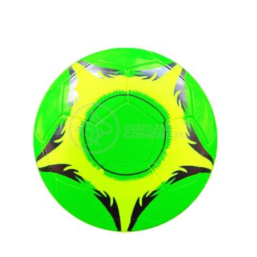 Imagem de Mini Bola De Futebol Couro Sintético Tamanho 1 Amarelo