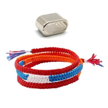 Imagem de ROYALEAD Your Name Pulseira Cosplay Inspirada em Animação Japonesa Kumihimo Pulseira Feita à Mão Ornamento de Joias