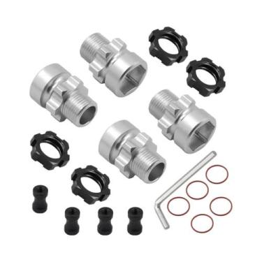 Imagem de Adaptador De Cubo Sextavado De Roda De Metal Para Carro RC Escala 1/10