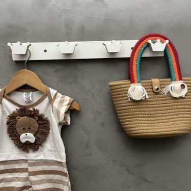 Imagem de 1 Cabideiro parede decoração Coroa princesa príncipe 1CCo - Souvenir D