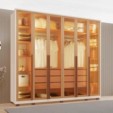 Imagem de Guarda-Roupas Reflecta 100% MDF Tuboarte 6 Portas 6 Gavetas c/ Kit de 