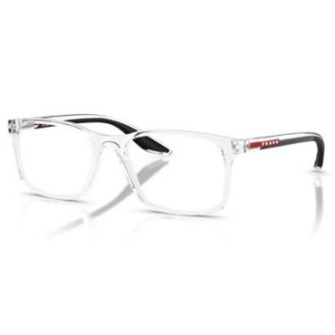 Imagem de Óculos de Grau Prada Linea Rossa Translúcido PS08RV 2AZ1O1-54-Masculino
