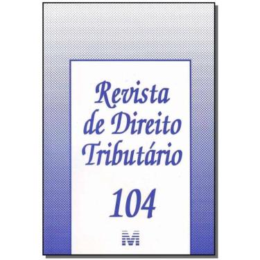 Imagem de Revista De Direito Tributario Vol.104