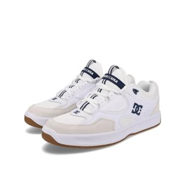 Imagem de DC Shoes Tênis masculino Kalynx Zero, branco/azul, 43