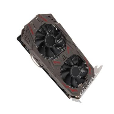 Imagem de Placa Gráfica para Jogos GTX 1060 GDDR5 de 192 Bits, Frequência de Memória de 8008 MHz, Tecnologia 4K HDR, Ventiladores Duplos, Boa Estabilidade, Compatível Com PC de Mesa (GTX
